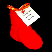 die "Rote Socke" für jedes Gründungsmitglied