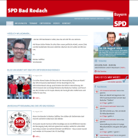 Screenshot der Website